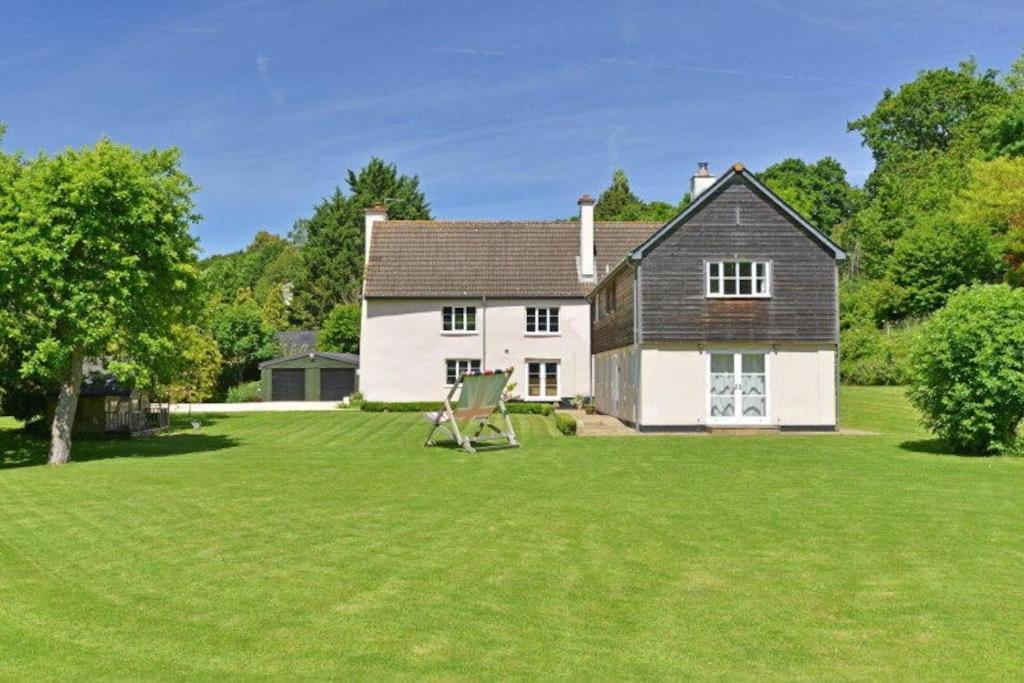 Osbornes Holiday House Near Exeter With Swimming Pool Eksteriør bilde